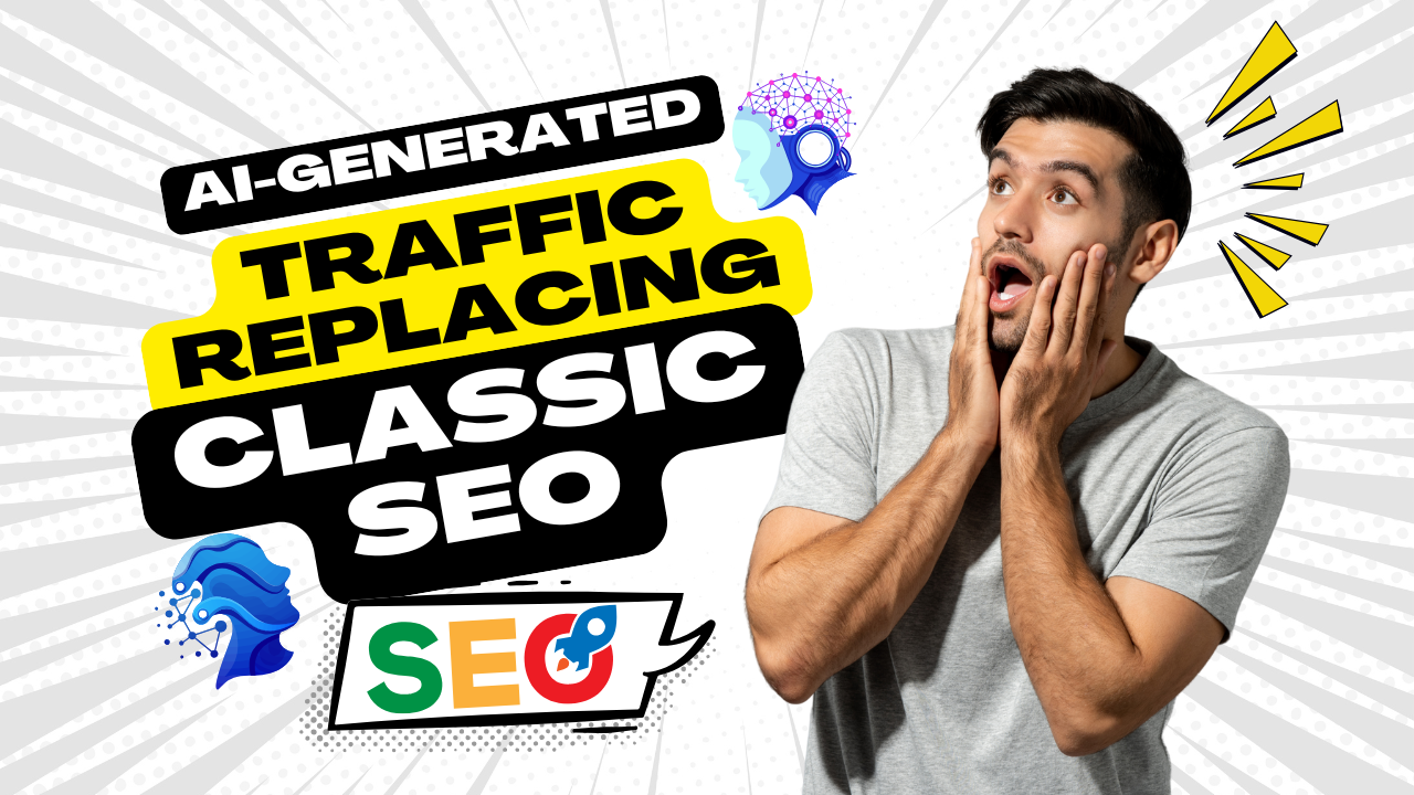 AI generated traffic replacing classic SEO