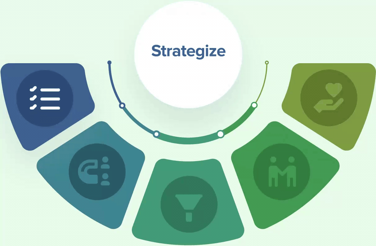 Professional marketers collaborating on strategy at marketingcrowns.com