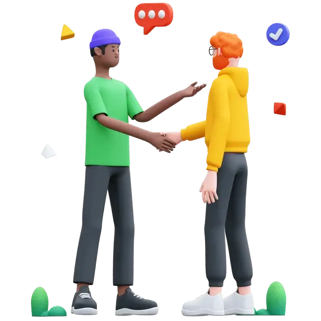 Marketing Crowns’ team presenting to clients