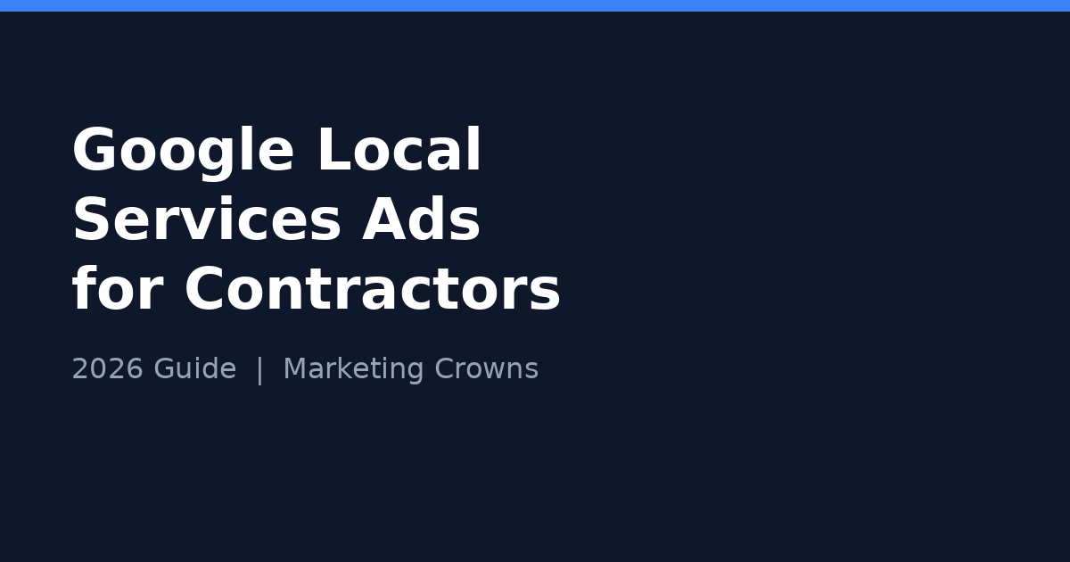 google local services ads